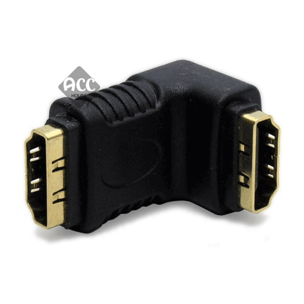 J9591 HDMI 연장ㄱ자 젠더 기역자 짹 핀 PC 연결 변환