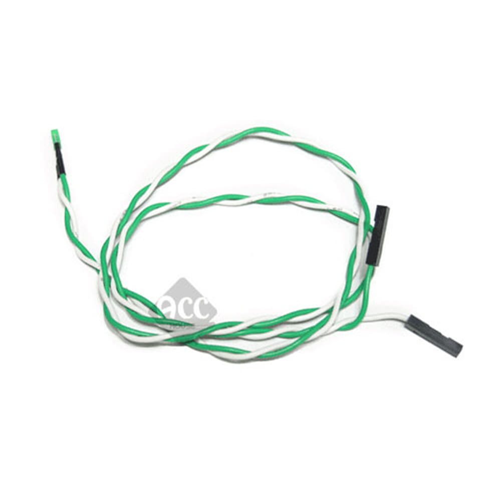 P1117 PC LED 녹색 케이블 단자 커넥터 젠더 연장 잭