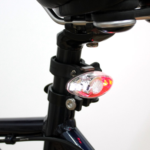ABIT168 자전거 후방 안전 점멸기 4 LED 램프 야간