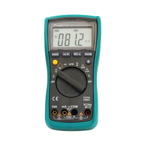 ABPK425 디지털 테스터기 AC DC 주파수 저항 온도측정