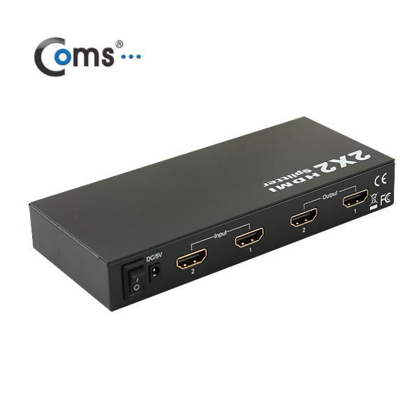 ABCE534 HDMI 선택기 2대2 분배기 영상 음성 출력 PC