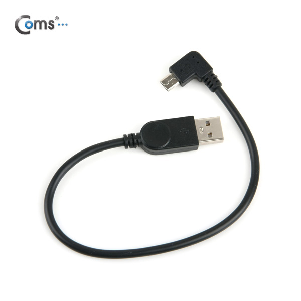 ABITA309 USB to 마이크로 5핀 젠더 케이블 꺾임 30cm
