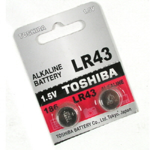 ABTK482 TOSHIBA 수은전지 LR43 1.5V 리튬 셀 카메라