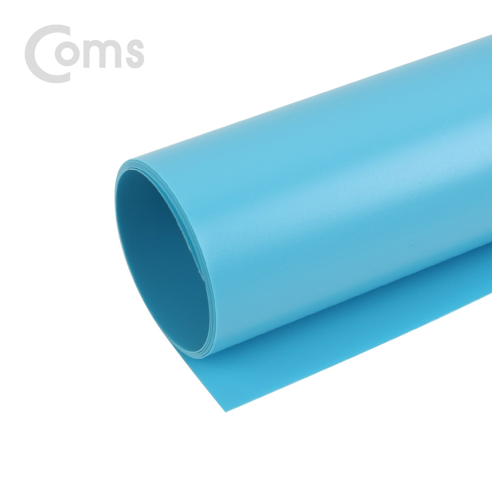 ABBS3588 촬영 PVC 양면 무광 배경지 100x193cm 블루