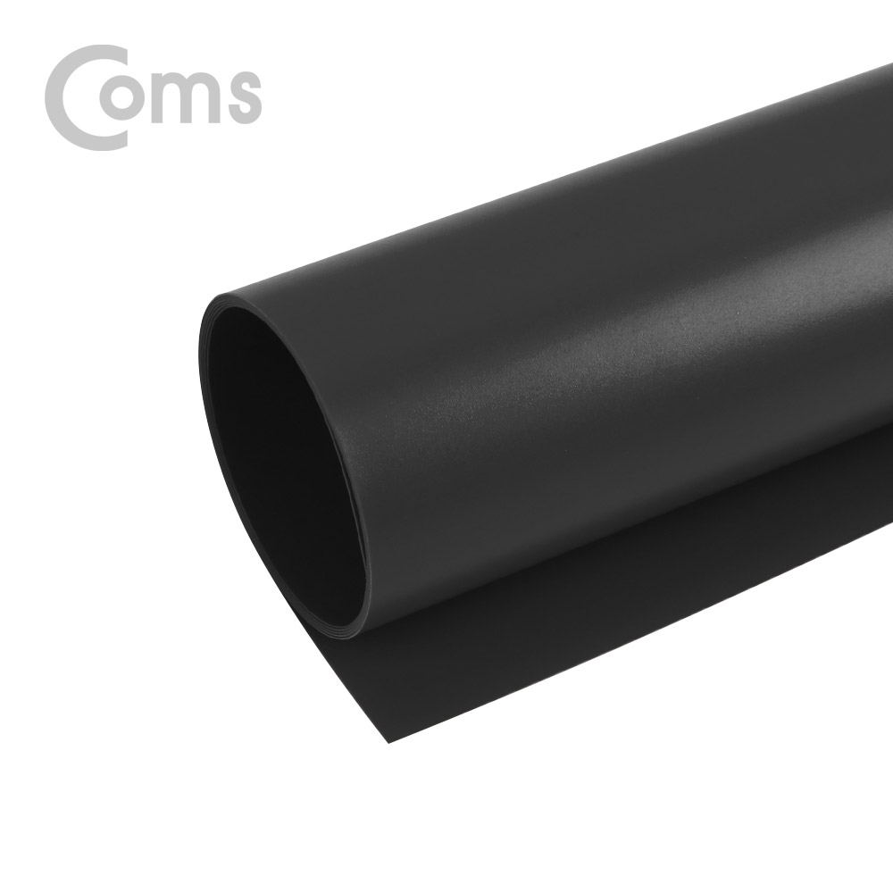 ABBS3603 촬영 PVC 양면 무광 배경지 100x193cm 블랙