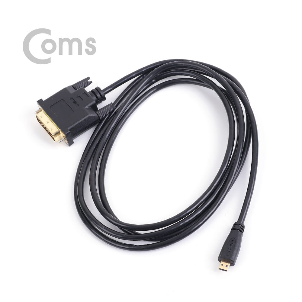 ABBS976 마이크로 HDMI TO DVI 케이블 1.8M 라인 선