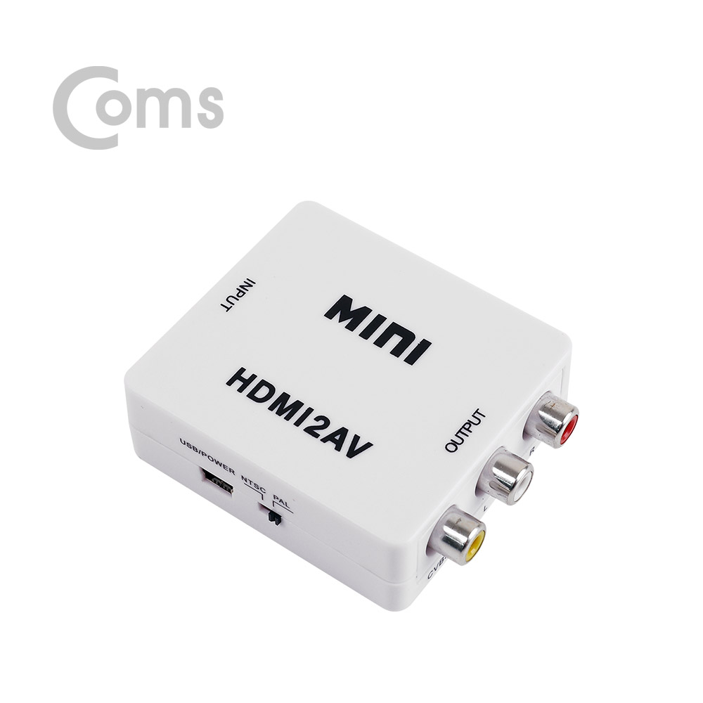 ABBT014 HDMI TO AV 변환 컨버터 RCA 아날로그 단자