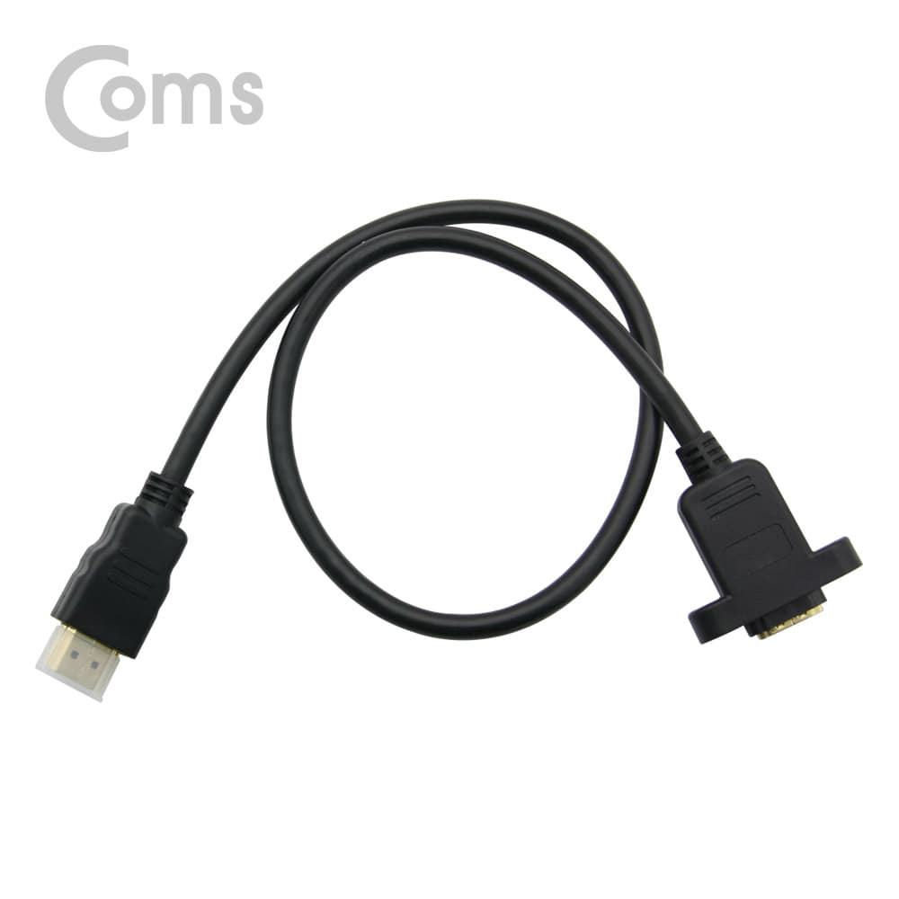 ABBT360 HDMI 암수 연장 케이블 50cm 브라켓 연결 잭