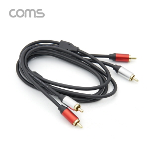 ABBT632 RCA 케이블 2선 1.8M 오디오 비디오 단자 선