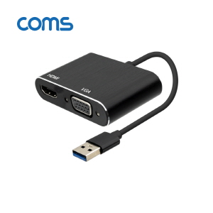 ABBT688 USB 3.0 to HDMI VGA 변환 컨버터 케이블 잭