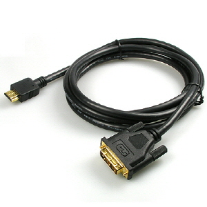 ABC0939 HDMI to DVI 변환 케이블 2m 선 라인 커넥터