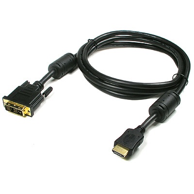 ABC2847 HDMI to DVI 케이블 실속형 연장 변환 1.8M