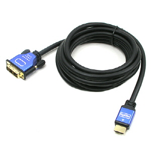 ABC2983 HDMI to DVI 변환 케이블 메탈형 3m 선 라인