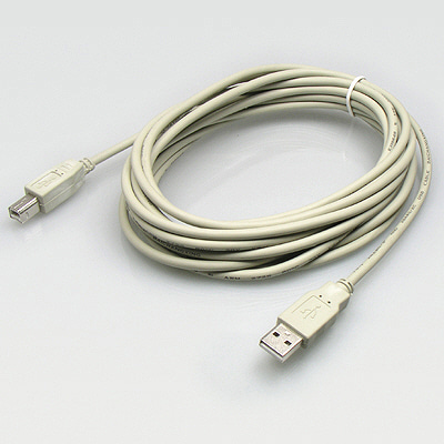 ABC3567 USB 케이블 A B 5M 연결 프린터 단자 잭 선