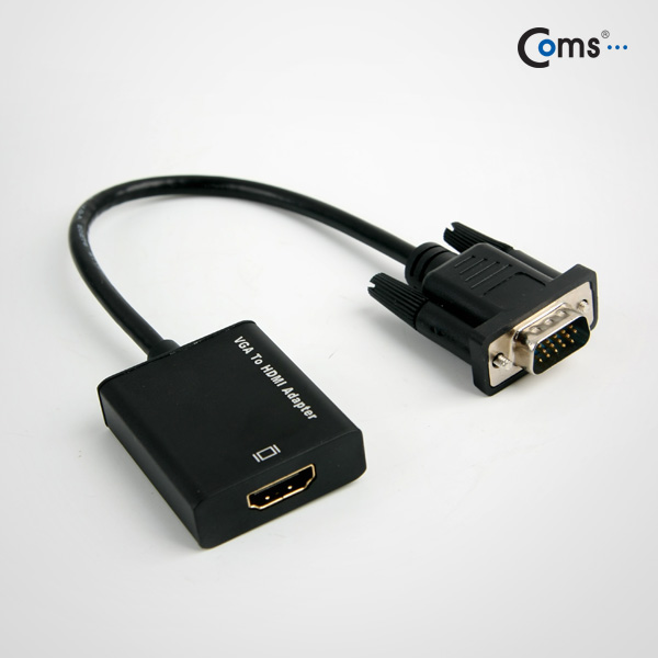 ABFW704 VGA to HDMI 변환 컨버터 케이블 RGB 오디오O