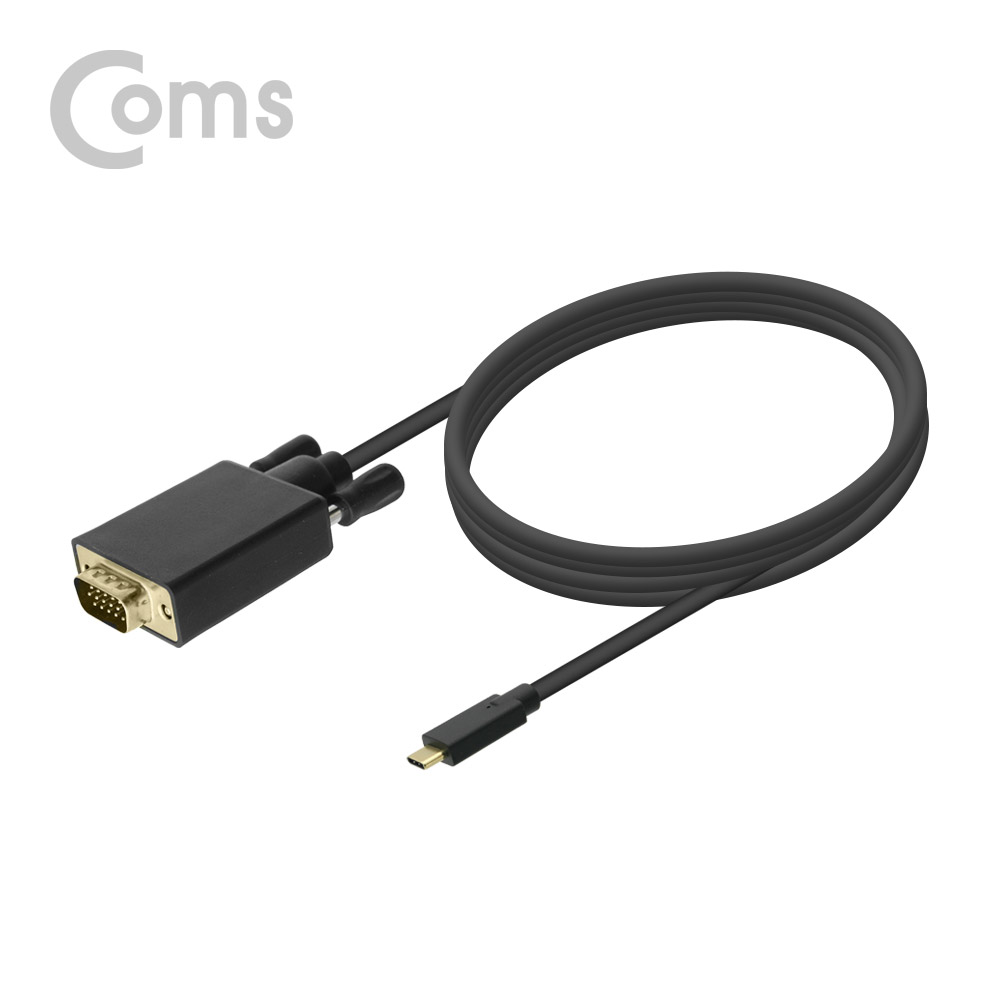 ABDM484 USB 3.1 C타입 to VGA 컨버터 케이블 1.5M 선