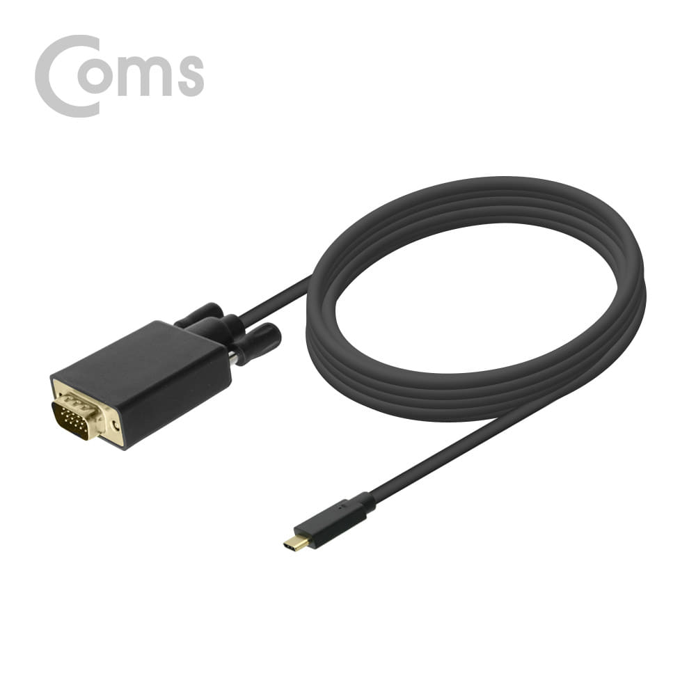 ABDM486 USB 3.1 C타입 to VGA 컨버터 케이블 3M 변환