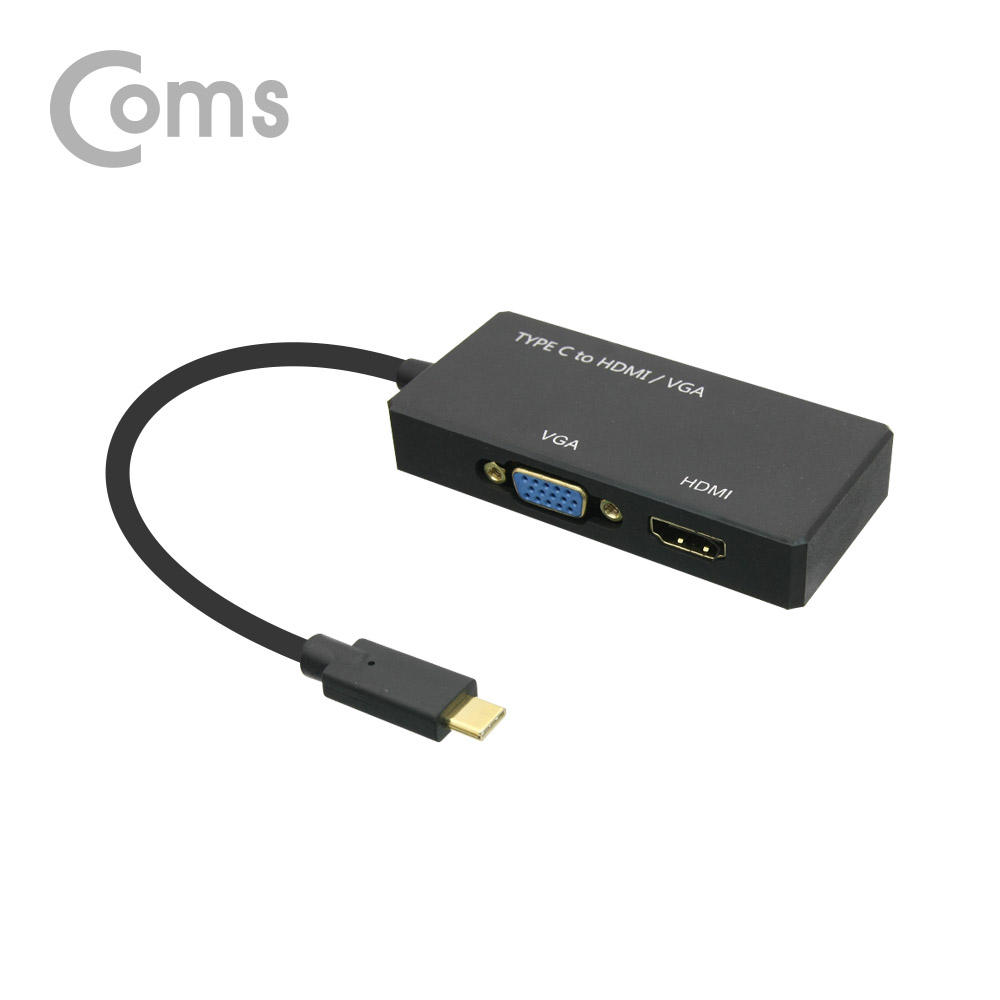 ABDM487 USB 3.1 C타입 TO HDMI VGA 변환 컨버터 RGB
