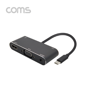 ABFW699 USB 3.1 C타입 to HDMI VGA 변환 컨버터 RGB