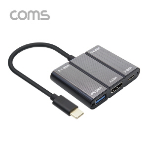 ABFW700 USB 3.1 C타입 to HDMI 컨버터 USB 3.0 허브