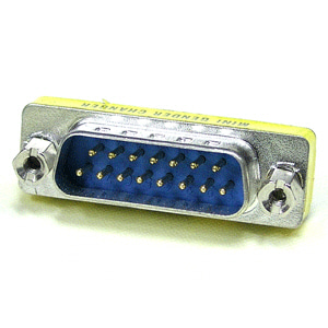 ABG0680 D-SUB 젠더 2열 15핀 숫 숫 커넥터 단자 잭