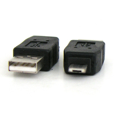 ABG2366 마이크로 5핀 USB to USB A 변환 젠더 단자