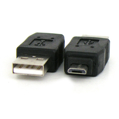 ABG2367 마이크로 5핀 USB to USB A 변환 젠더 단자