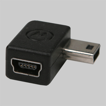 ABG3896 USB 미니5핀 젠더 연장 꺾임 단자 커넥터 잭