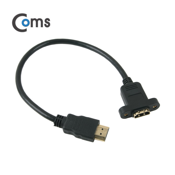 ABIB002 HDMI 포트 연장 암 숫 젠더 30cm 케이블 단자