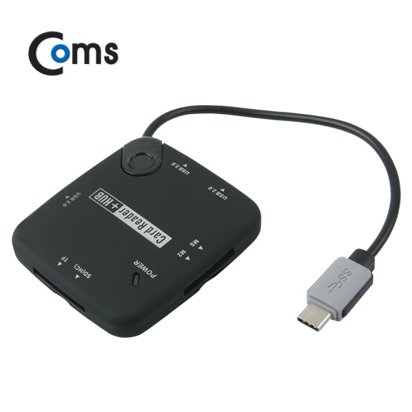 ABIB601 USB 3.1 카드리더기 C타입 to Micro SD MS