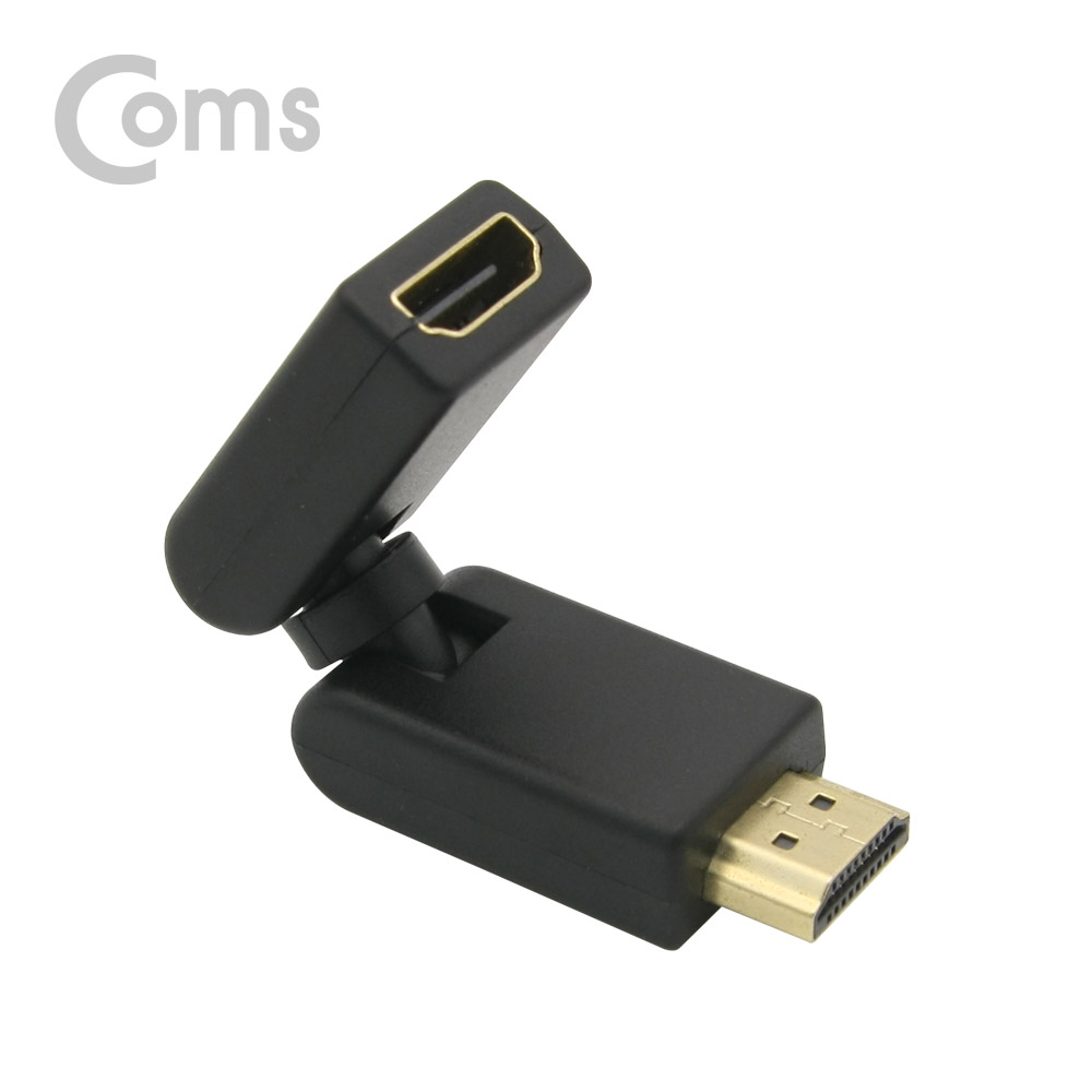 ABID007 HDMI 암 수 연장 젠더 회전형 커넥터 단자 잭