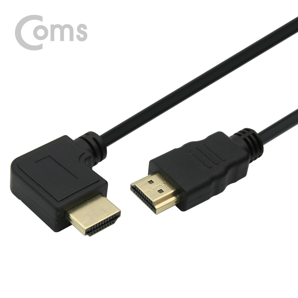 ABID010 HDMI 기억자 좌향 꺾임 스프링 케이블 라인