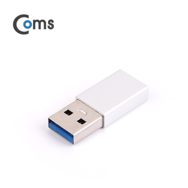 ABIE280 USB 3.1 C타입 to USB 3.0 변환 젠더 잭 실버