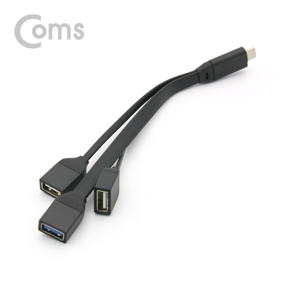 ABIE350 USB 3.1 C타입 허브 케이블 USB 3.0 2.0 Y형