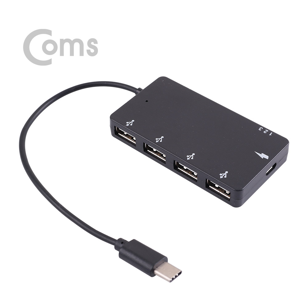 ABIE353 USB 3.1 C타입 허브 USB 2.0 4포트 데이터