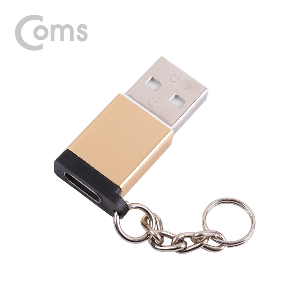 ABIF209 USB 3.1 C타입 USB 숫 변환 젠더 고리형 골드