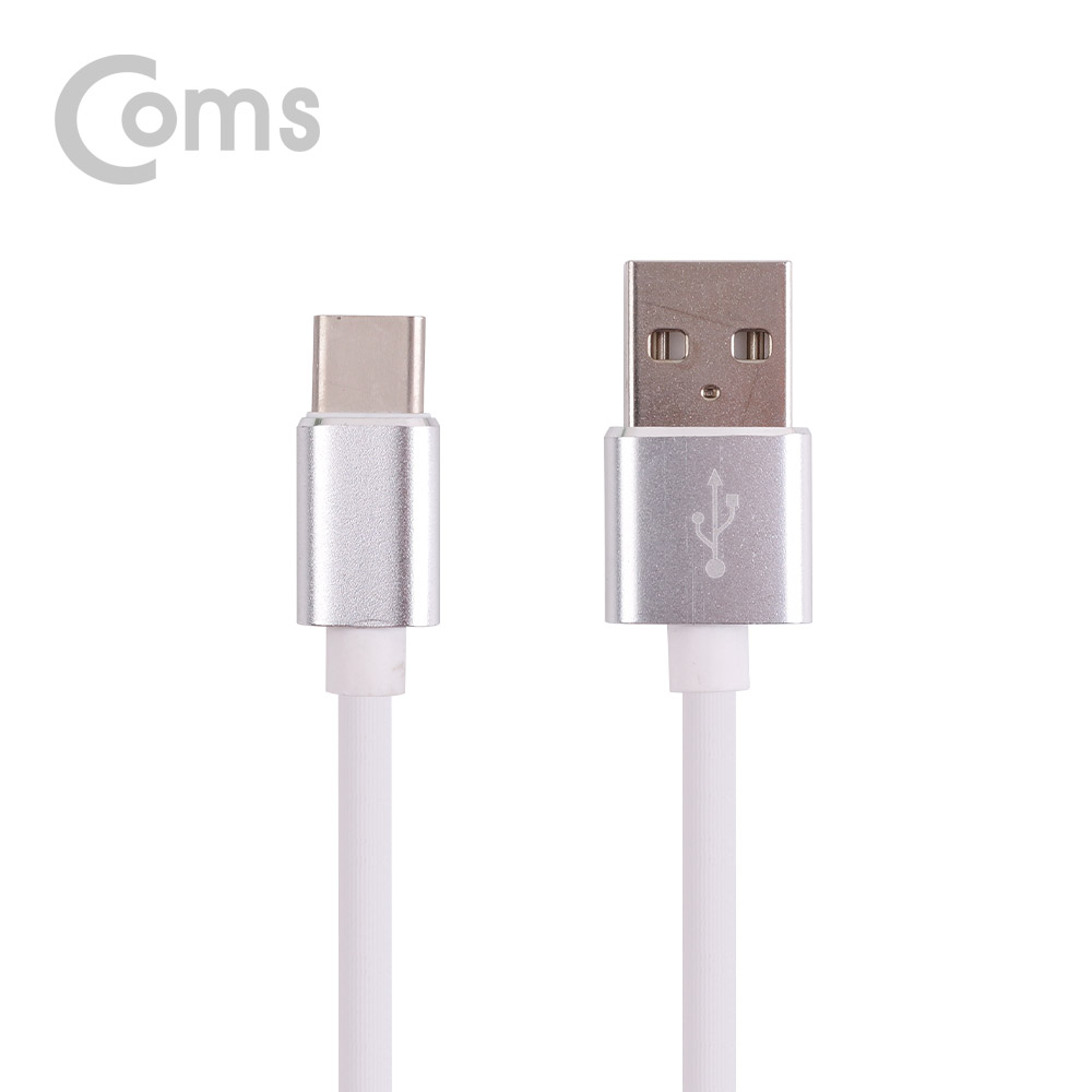 ABIF219 USB 3.1 C타입 케이블 고속충전 3A 1M 흰색