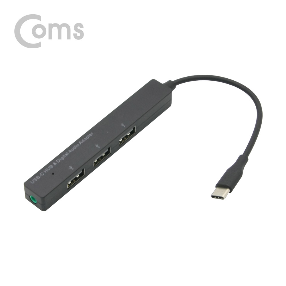 ABIF246 USB 3.1 C타입 허브 ST 3.5 USB 3포트 데이터