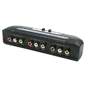 ABLC796 AV 수동 선택기 2대1 3RCA 비디오 DVD 기기