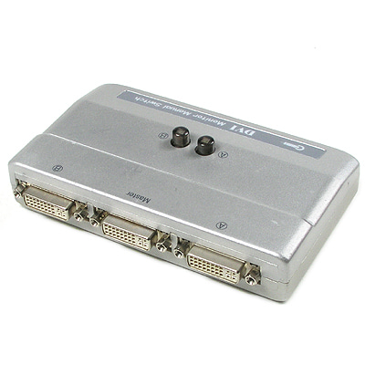 ABLC089 DVI 싱글 모니터 수동 선택기 2대1 단자
