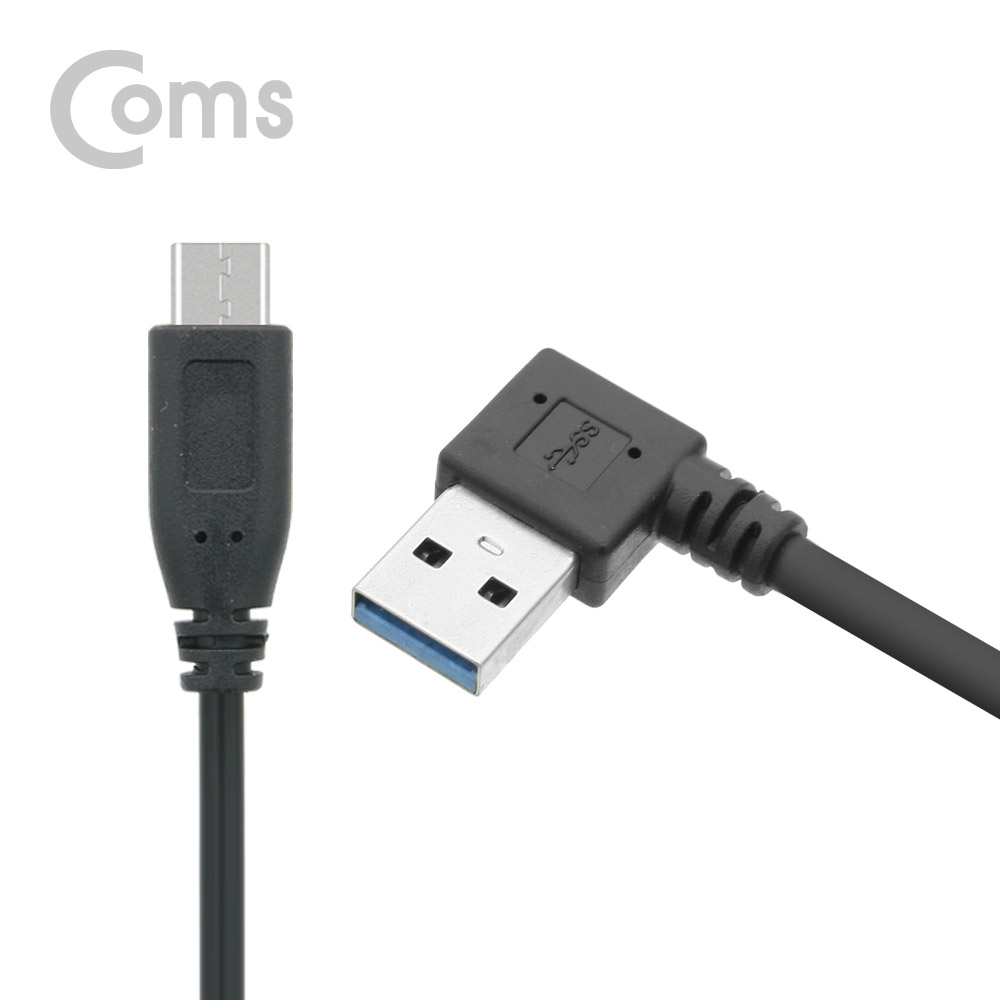 ABNA972 USB 3.1 C타입 to USB 3.0 변환 젠더 좌향 잭