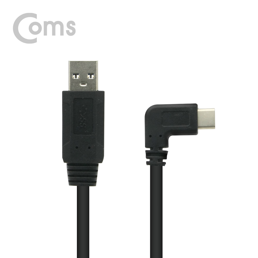 ABND647 USB 3.1 C타입 to USB 3.0 꺾임 젠더 케이블