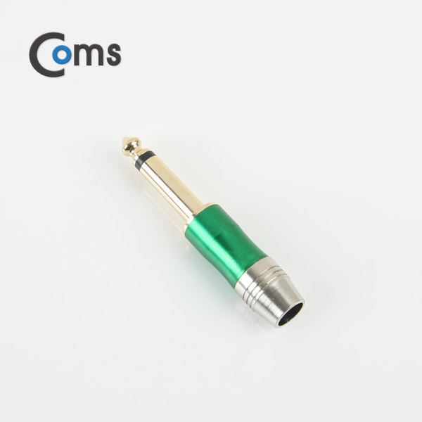 ABNE853 컨넥터 모노 6.3 수 제작용 젠더 단자 녹색