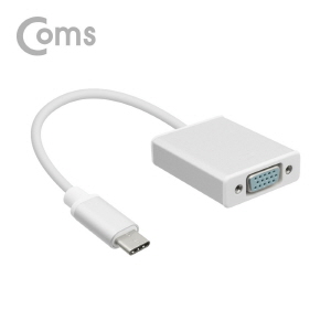 ABNT106 USB 3.1 C타입 to VGA 변환 컨버터 20cm 단자
