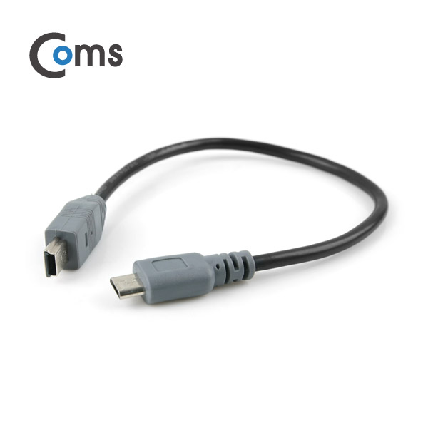 ABNT847 마이크로 USB to 미니 USB 케이블 25cm 잭 선