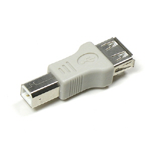 ABU0090 USB A to B 변환 젠더 단자 커넥터 연장 잭