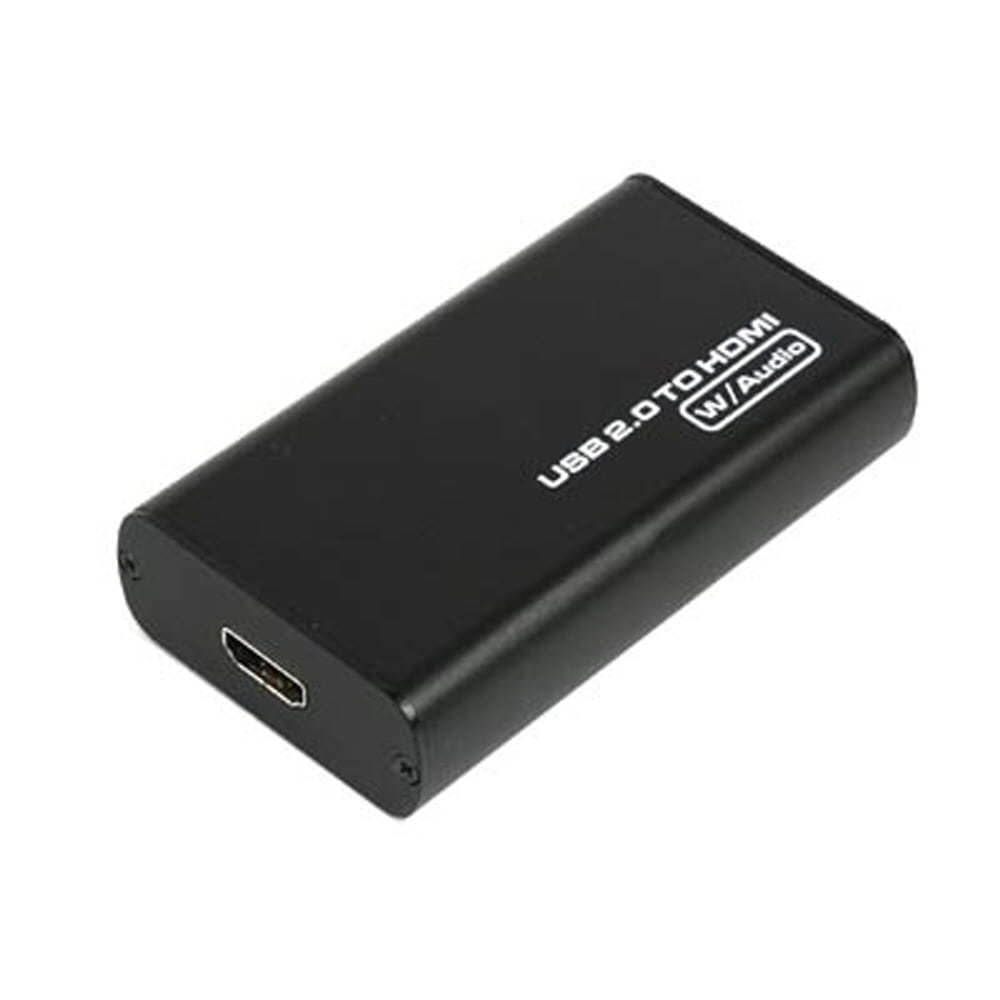 ABU3481 USB 2.0 to HDMI 변환 컨버터 오디오 어댑터